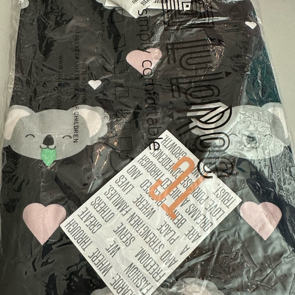 BNWT Lularoe TC Koala Leggings